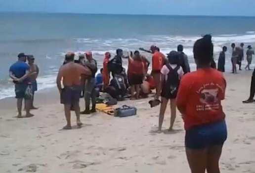 Vítima de ataque de tubarão na Grande Recife está grave, diz hospital