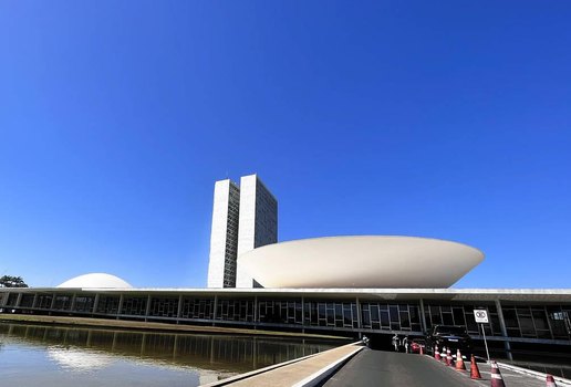 Fachada do Congresso Nacional, em Brasília