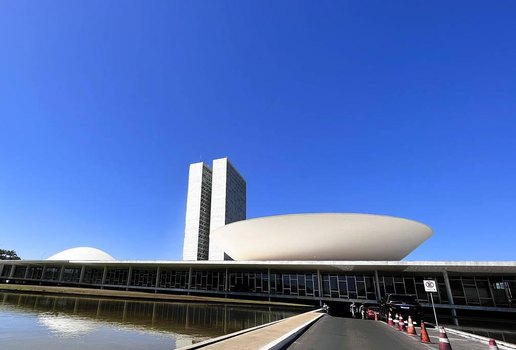 Fachada do Congresso Nacional, em Brasília