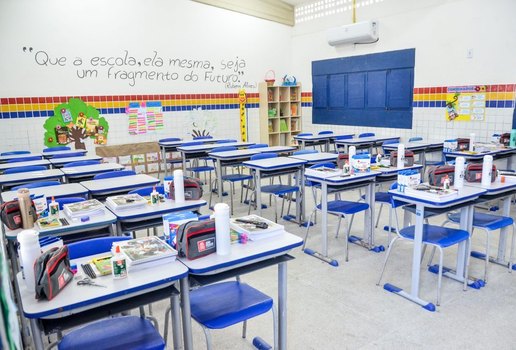 Sala de aula rede municipal joao pessoa