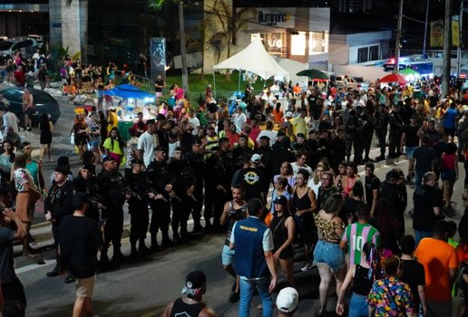 Prévias de carnaval: Polícia registra 36 prisões e apreensões