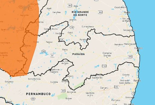 28 cidades do Sertão estão sob alerta