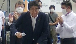 Shinzo Abe não resistiu aos ferimentos