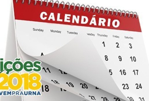 Calendario eleicoes