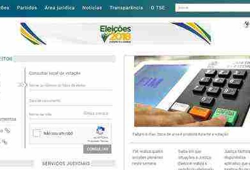 Eleicoes votacao tse site