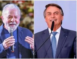 Lula Bolsonaro foto reproducao redes sociais