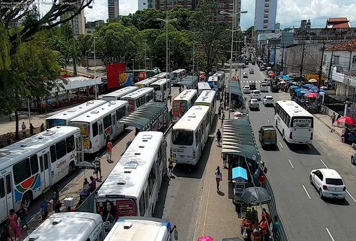 Protesto empresas de onibus 28 de janeiro