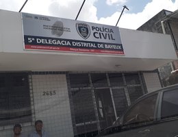 Suspeito foi encaminhado à Delegacia Distrital de Bayeux