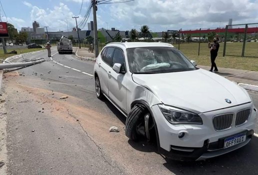 Motorista do veículo não estava no local