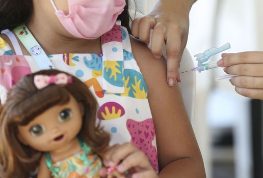 Vacinas serão para aplicação no público entre 3 e 5 anos de idade