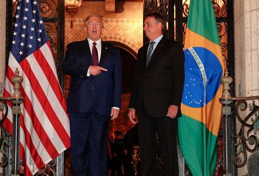 Bolsonaro trump fevereiro