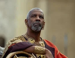 Denzel Washington em "Gladiador 2"