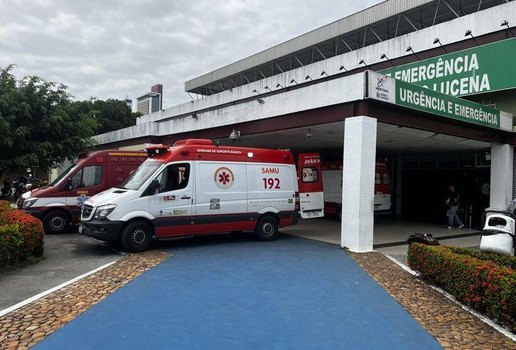 Motociclista foi socorrido para o Hospital de Trauma de JP.