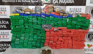 Polícia apreende 350kg de maconha escondidos em sítio na PB