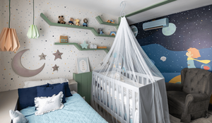 Cada elemento do quarto infantil deve ser pensado para acompanhar o crescimento da criança (Projeto: VilaVille Arquitetura e Interiores | Imagem: Favaro Jr.)