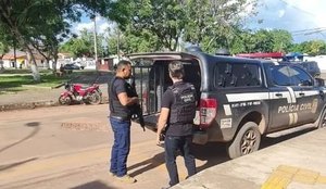Policia civil do maranhao prende suspeito de crime na PB
