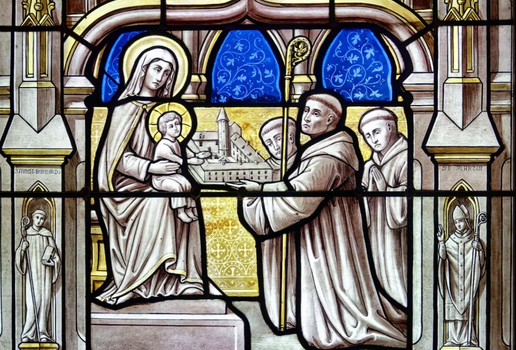 São Bernardo acreditava que a vida religiosa era um equilíbrio entre trabalho manual, contemplação e oração (Imagem: Joan Sutter | Shutterstock)