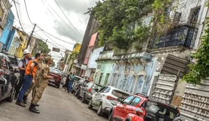 Operacao centro historico desabamento