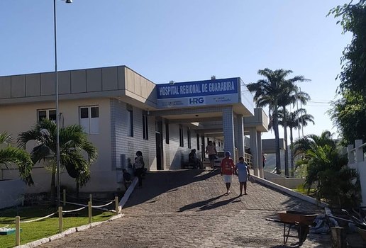 Hospital Regional de Guarabira para onde os suspeitos foram socorridos