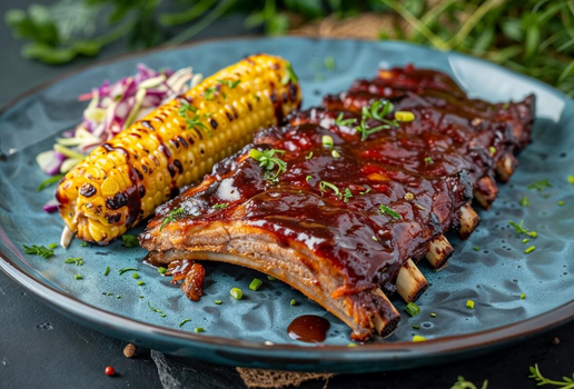 Costela ao molho barbecue (Imagem: Radoxist studio | Shutterstock)
