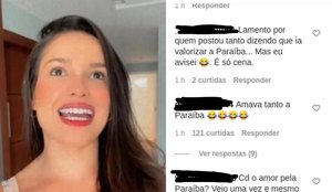 Juliette recebe críticas de internautas paraibanos após alugar casa do RJ