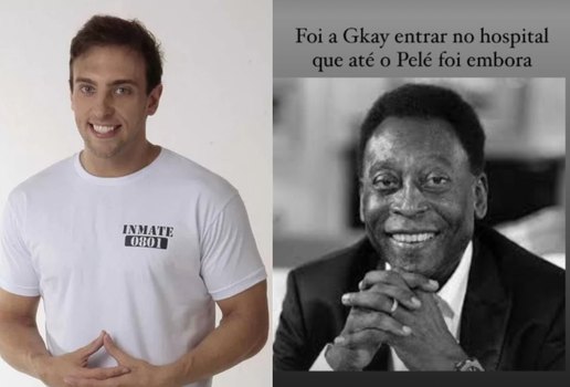 Léo Lins faz piada com Gkay sobre morte de Pelé e causa polêmica