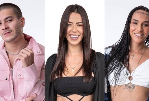 Arthur, Larissa e Linn da Quebrada estão no sexto paredão do BBB 22