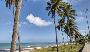 Litoral de João Pessoa, na Paraíba.