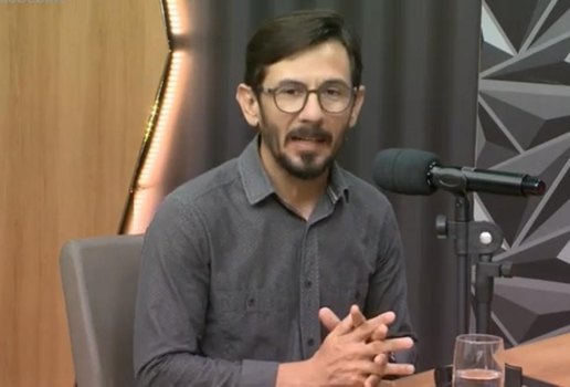 Gonzaga Júnior foi recebido pelo programa Tambaú Debate, da TV Tambaú