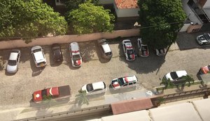 Várias equipes da Polícia Militar foram acionadas ao local