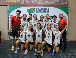 SELEÇÃO FEMININA DE BASQUETE SUB-16