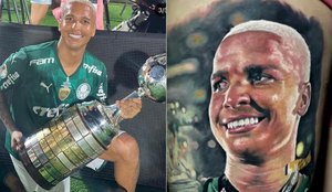 Autor do gol do título da Libertadores 2021 foi homenageado por torcedor