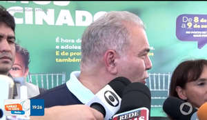 Marcelo Queiroga se irrita ao ser questionado sobre investigação do filho
