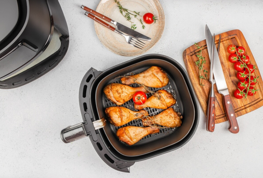 Coxinhas da asa crocantes na air fryer (Imagem: sweet marshmallow | Shutterstock)