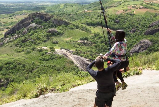 Pendulo na Pedra da Boca