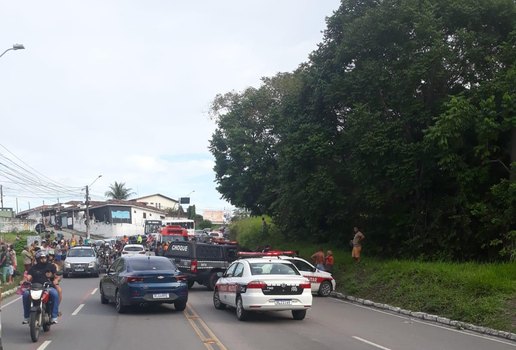 Ladeira do Cuiá, trecho onde aconteceu o acidente.