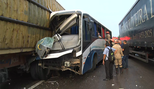 Acidente onibus br 230