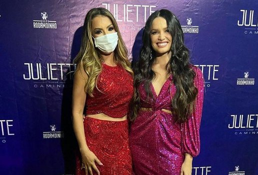 Fernanda Albuquerque entrevistou Juliette após o primeiro show da cantora na Paraíba