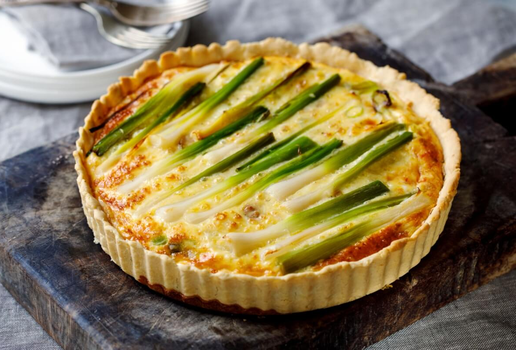 Quiche de alho-poró (Imagem: Magdanatka | Shutterstock)