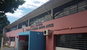 Escola localizada no bairro Colinas do Sul, em João Pessoa.