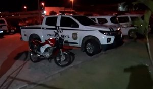 Moto recuperada policia civil pb