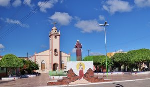 Igreja Matriz da cidade de Cacimba de Dentro.