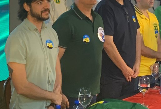 Pedro Cunha Lima (PSDB), Cabo Gilberto (PL) e Ruy Carneiro (PSC).