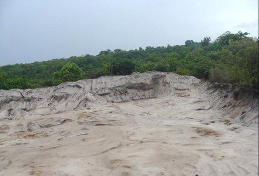 Areia é extraída de areeiros clandestinos na Paraíba