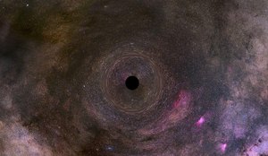 Buraco negro estelar foi detectado à deriva pela Via Láctea