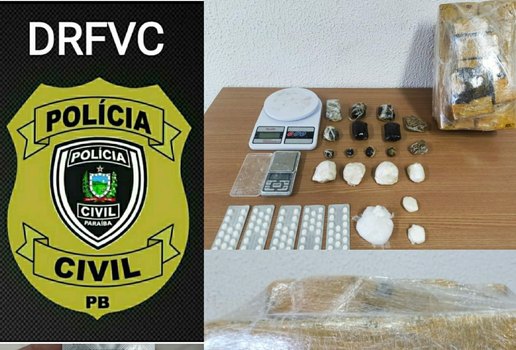 Operação da Polícia Civil apreende 7kg de drogas