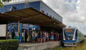 Viagens de trem entre João Pessoa e Santa Rita são suspensas