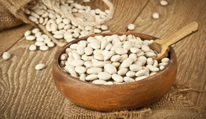 O feijão-branco é uma excelente fonte de proteína vegetal (Imagem: gorkem demir | Shutterstock)