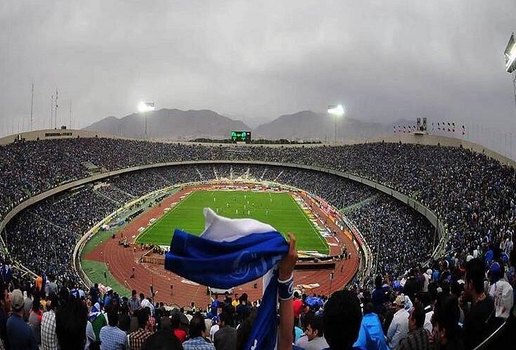 Estádio Azadi, em Teerã, no Irã