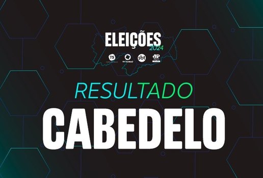 Cartela resultado eleicoes 2024 geral paraiba cabedelo